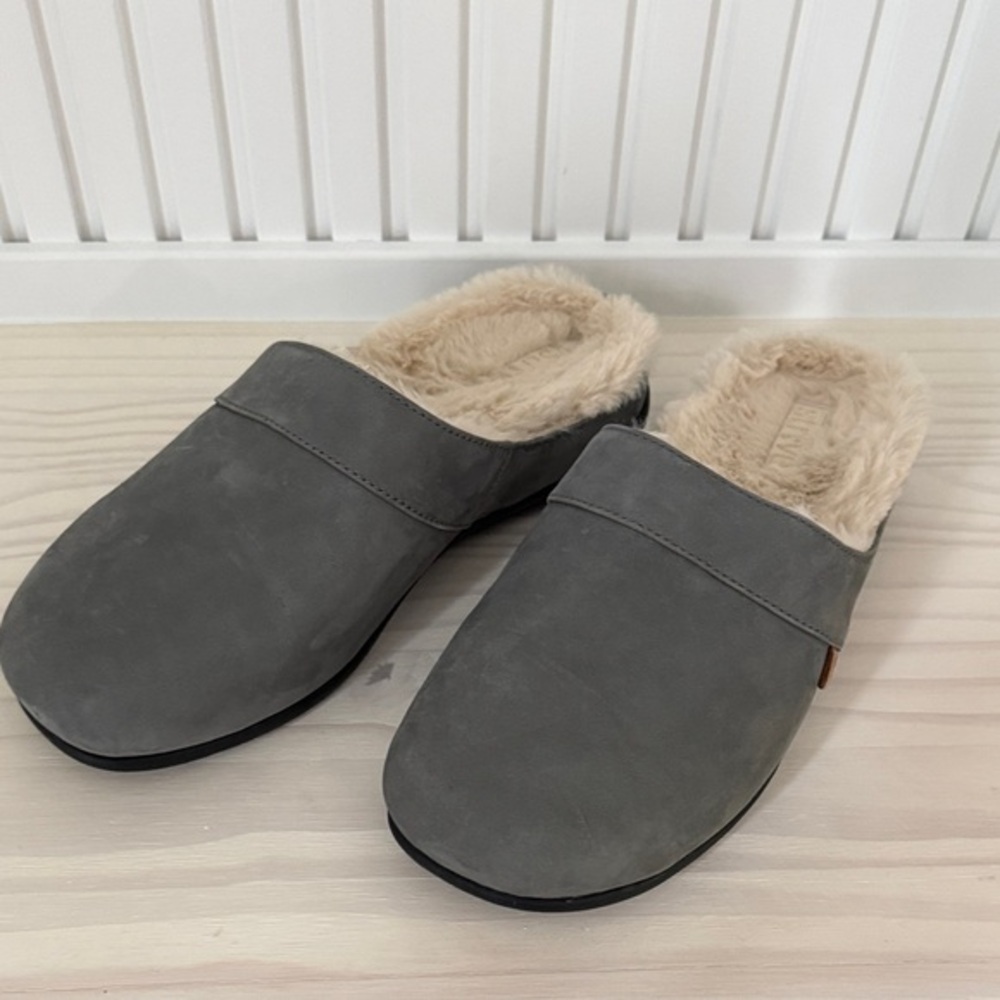 Strive Vienna Women's Slip On Wool Slippers with Arc Support Orthotic Size 9